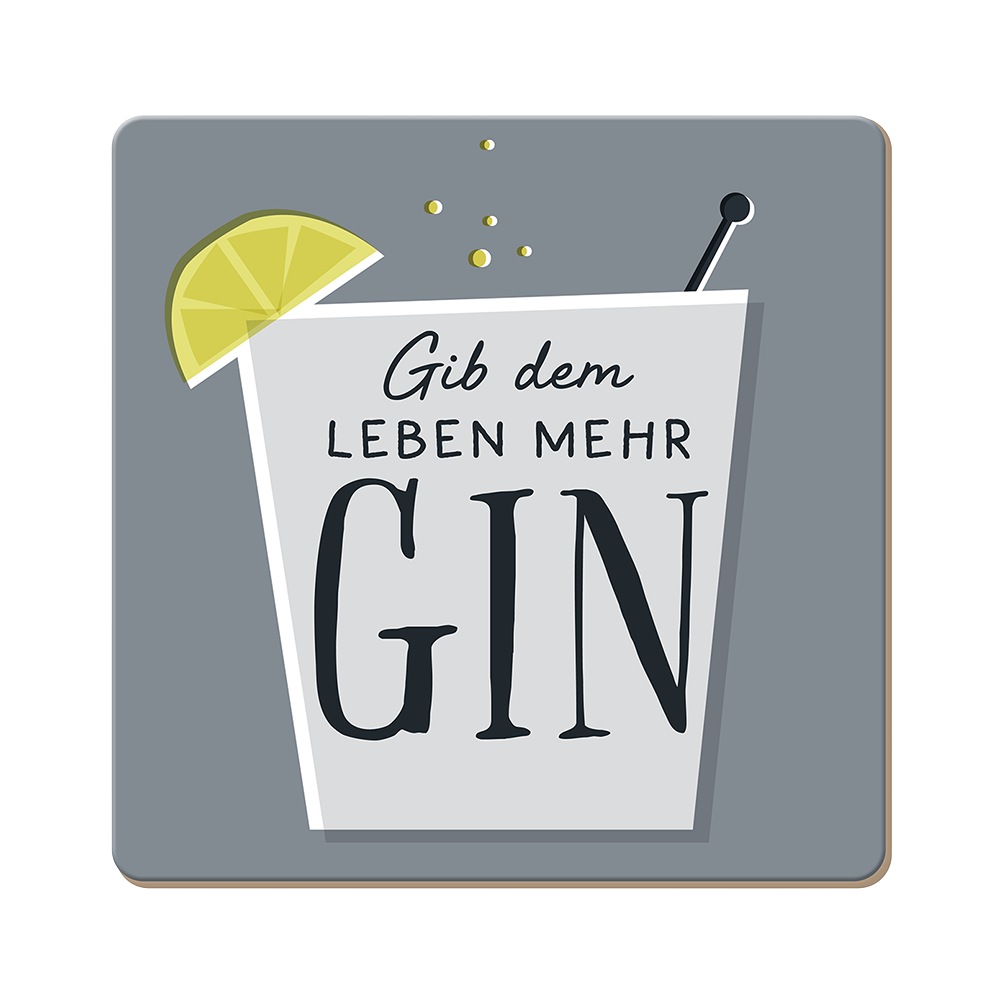 Korkuntersetzer GIN
