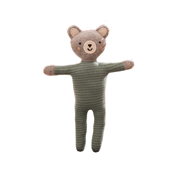 Baby-Bär mint-gestreift