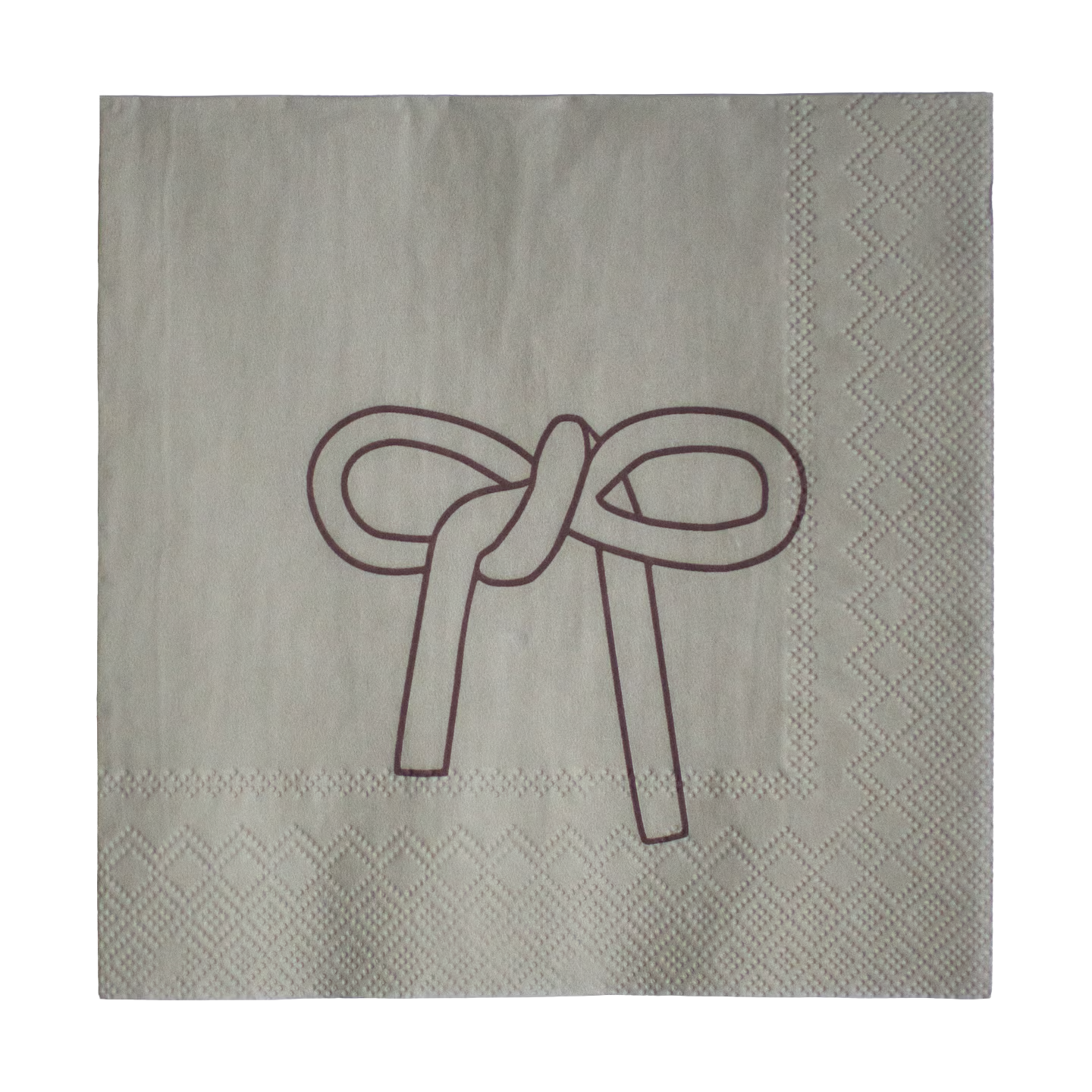 Servietten beige SCHLEIFE