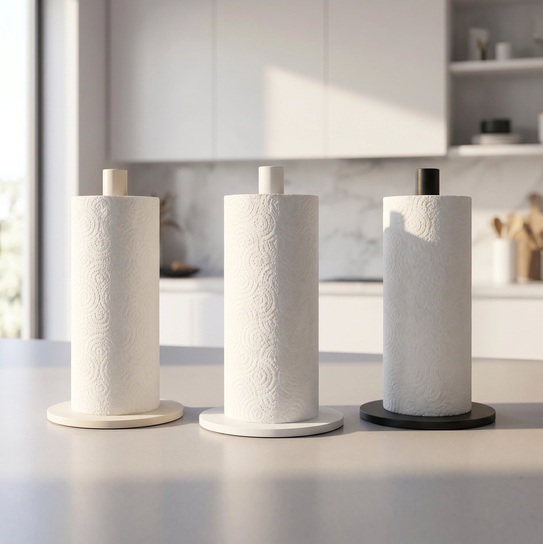 Runder Küchenrollenhalter ALVA