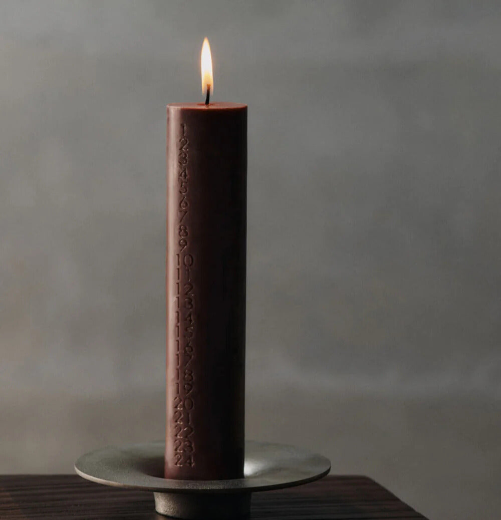 Adventskerze MURA, Dark Grape