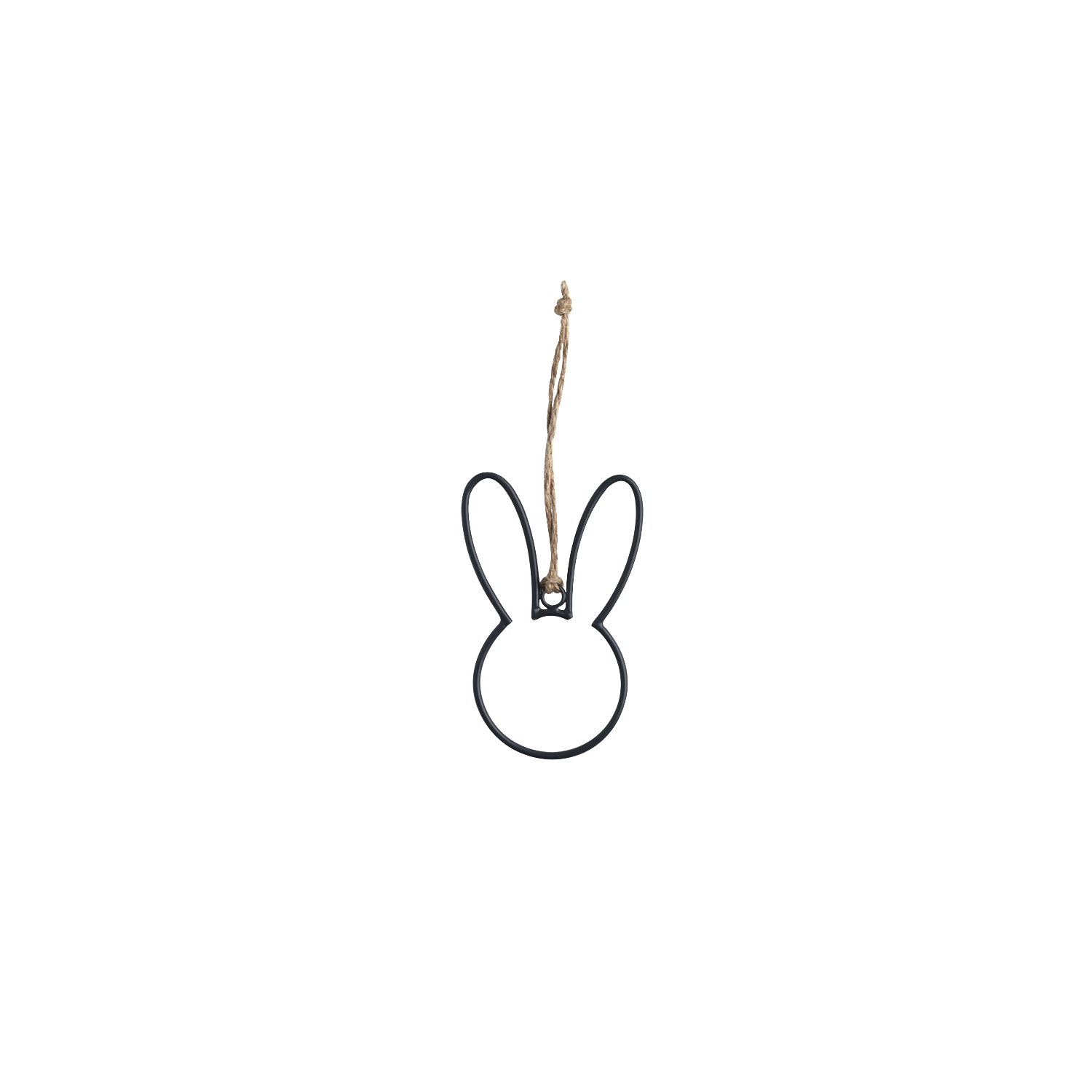 Metallanhänger HASE 6er Set