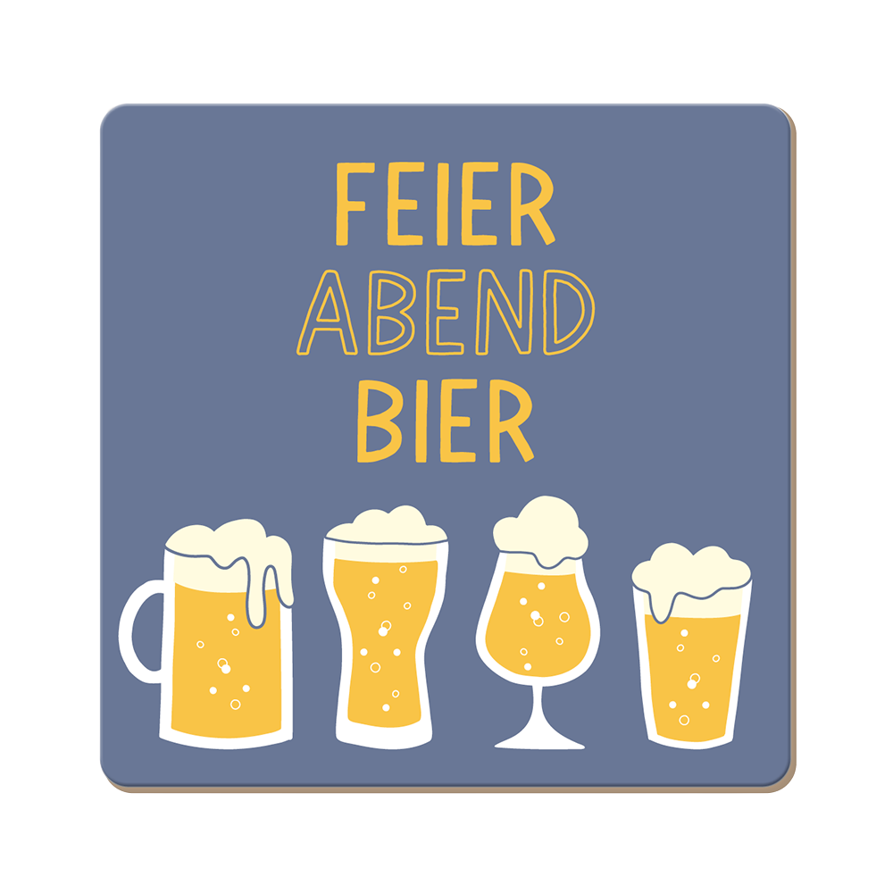 Korkuntersetzer FEIERABENDBIER