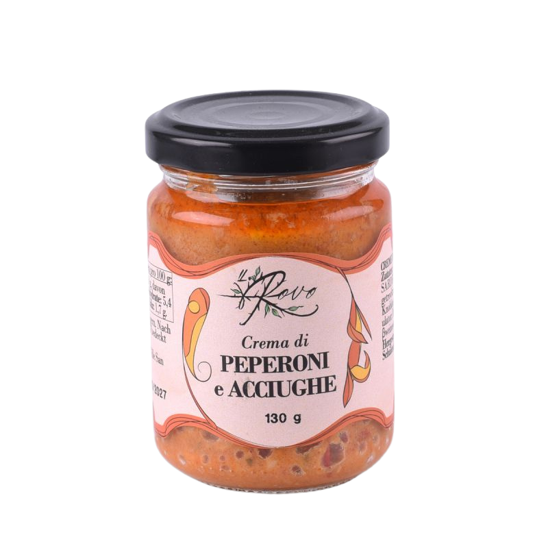 Crema DI PEPERONI ACCIUGHE 130g